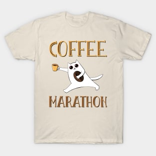 Coffee marathon T-Shirt